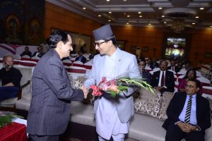 welcoming chief guest_DSC0786